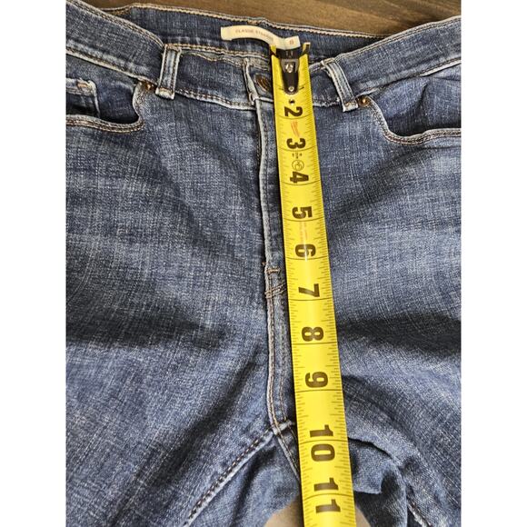 Levi’s Women's Mid Rise Classic Straight Leg Denim Jeans Stretch Size 8 (29×28) - Picture 7 of 9